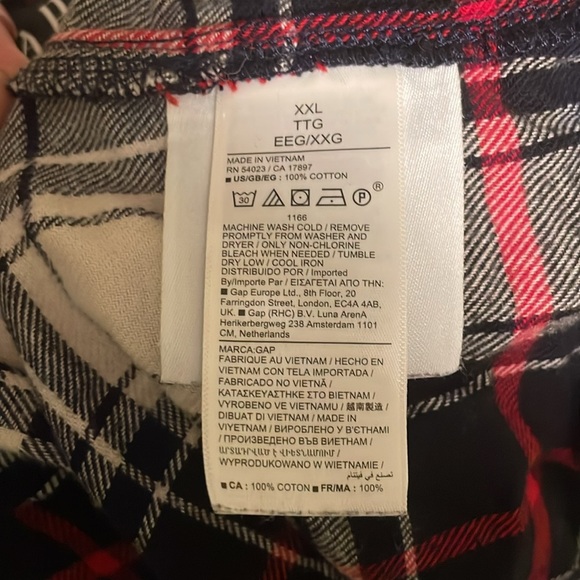 Gap Big Shirt Flannel - Picture 4 of 4